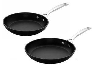 Le Creuset Frying Pan Set Les Forgées TNS ⌀ 24 + 28 cm