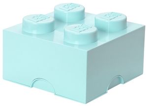LEGO® Storage Box Azure Blue 25 x 25 x 18 cm