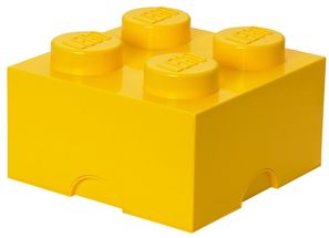 LEGO® Storage Box Yellow 25 x 25 x 18 cm