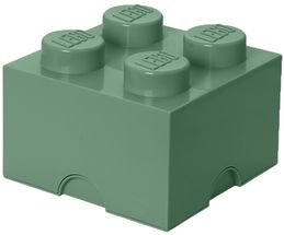 LEGO® Storage Box Army Green 25 x 25 x 18 cm