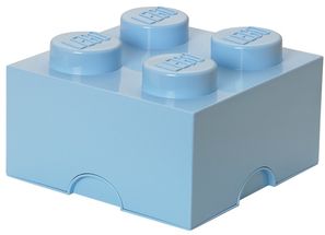 LEGO® Storage Box Light Blue 25 x 25 x 18 cm