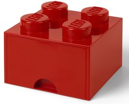 LEGO® Storage Box With Drawer Red 25 x 25 x 18 cm