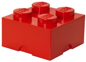LEGO® Storage Box Red 25 x 25 x 18 cm