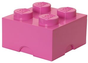 LEGO® Storage Box Pink 25 x 25 x 18 cm