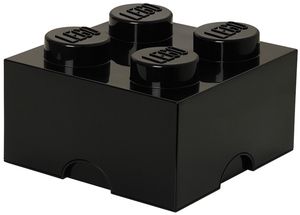 LEGO® Storage Box Black 25 x 25 x 18 cm