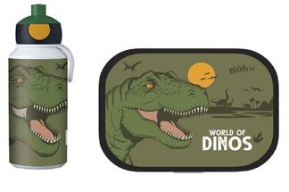 
Mepal Lunchset (School Cup &amp; Lunchbox) Campus Pop-Up Dino