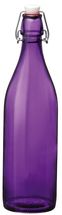 Bormioli Swing Top Bottle Giara Purple 1 L