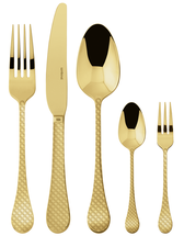 Sambonet Cutlery Set Taormina Gold 30-Piece