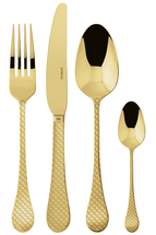 Sambonet Cutlery Set Taormina Gold 24 Pieces