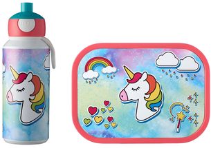
Mepal Lunchset (School Cup &amp; Lunchbox) Campus Pop-Up Unicorn