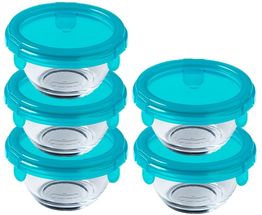 Pyrex Oven Dishes My First Pyrex Blue 5-Piece / 200 ml