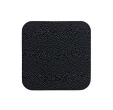 Jay Hill Coasters Leather - Black - 10 x 10 cm - Set of 6