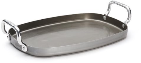 
The Buyer Grill Plate Mineral B Steel Grey 38 X 26 cm