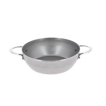 De Buyer Saute Pan - with 2 handles - Mineral B - ø 28 cm / 4 liters - without non-stick coating