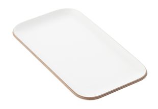 Point-Virgule Tray White 22 x 12 cm