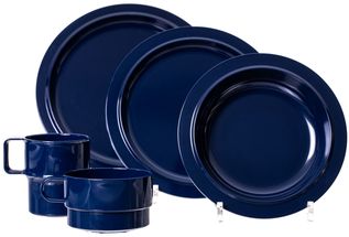 Mepal 10-Piece Tableware Set Basic Ocean Blue