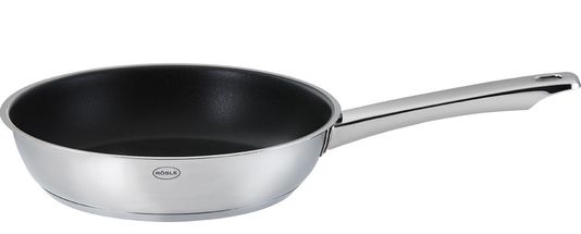 Rosle Frying Pan Moments Black & Silver Coloured Ø24 cm - Standard non-stick coating