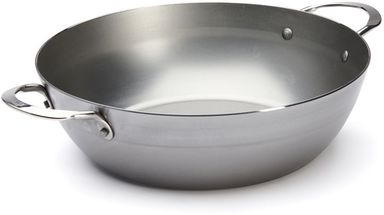 De Buyer Saute Pan - with 2 handles - Mineral B - ø 32 cm / 5.5 liters - without non-stick coating