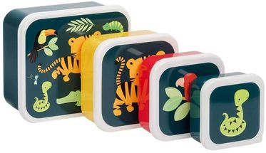 A Little Lovely Company Lunchset - Jungle Tiger
