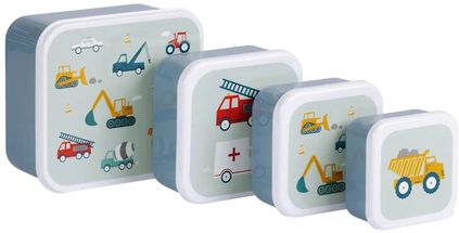 A Little Lovely Company Lunchset - Vehicles