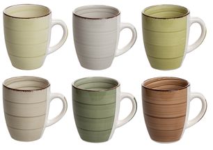 Cookinglife Mugs Deep Forest 350 ml - 6 Pieces