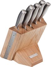 Diamant Sabatier 6-Piece Knife Block Set Riyouri Wood