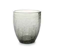 Fine2Dine Water Glass Crackle 250 ml Grey