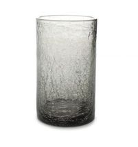 Fine2Dine Long Drink Glass Crackle Grey 400 ml