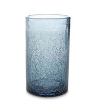 Fine2Dine Long Drink Glass Crackle 400 ml Blue