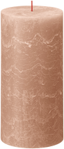 Bolsius Pillar Candle Rustic Creamy Caramel - 20 cm / ø 10 cm