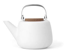 Viva Scandinavia Teapot Nicola Pure White 1.2 Liter