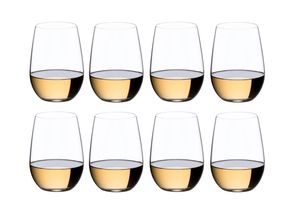 Riedel Tumbler Viognier Wine Glass Set O Wine - 8 Piece