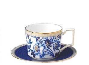 Wedgwood Hibiscus Teacup and saucer