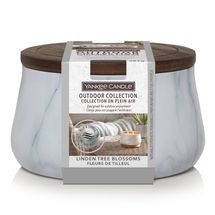 Yankee Candle Outdoor Candle - With Citronella Wax - Linden Tree