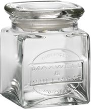 Maxwell &amp; Williams Glass Storage Jar Olde English 500 ml