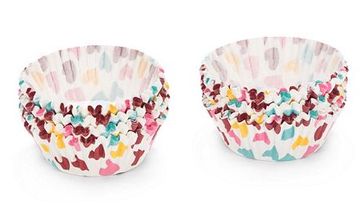 Patisse Cupcake Moulds Hearts ø 6.5 cm - 200 Pieces