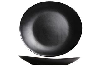 Cosy &amp; Trendy Dinner Plate Vongola Black - 28 x 26 cm