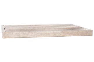 Cosy & Trendy Bread Chopping Board Rubberwood with  Tray 44 x 28 cm