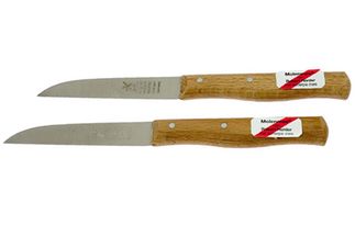 Robert Herder Windmill Knife Stainless Steel Wood 85 mm - 2 Pieces
