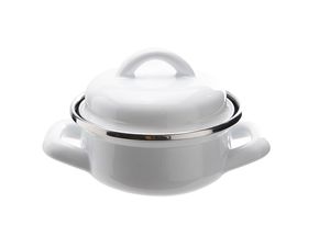 Cosy & Trendy Emaille Mini Soup Pan White ⌀ 10 cm