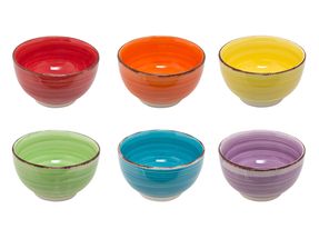 Studio Tavola Coloured Bowls Sunny ⌀ 14 cm - Set of 6