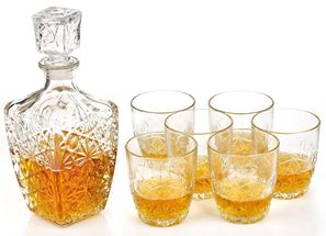 Bormioli Whiskey Gift Set Dedalo - Set of 7