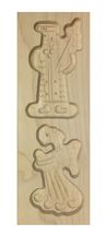 Wooden Speculaas Board - 2 Shapes - 25 x 9 cm