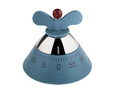Alessi Kitchen Timer - A09 - Blue - by Micheal Graves