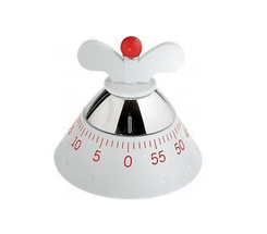 Alessi Kitchen Timer White - A09 W - by Micheal Graves