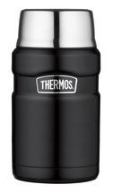 Thermos Food Carrier King Black Matte 710 ml