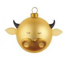 Alessi Christmas Bauble - Ox - AMJ13/4 - by Marcello Jori