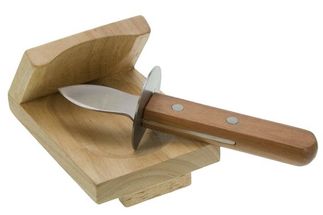 
Cosy &amp; Trendy Oyster Knife with Wooden Oyster Holder