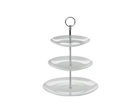Maxwell &amp; Williams Afternoon Tea Stand / Serving Tower Cashmere Round - 3-Layered