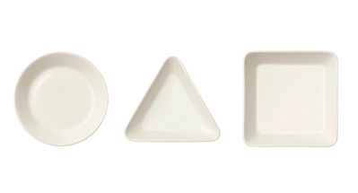 Iittala Serving Bowl Set Teema White 3-Piece